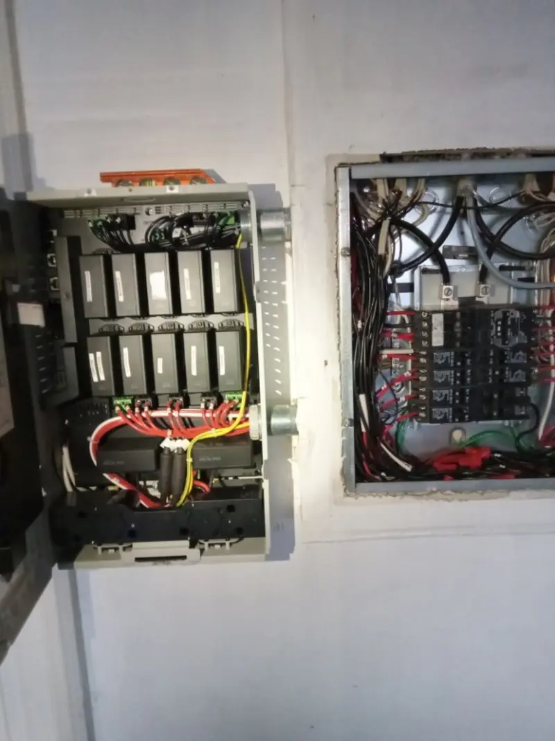 Electrical panel upgrade completed for Ring Doorbell Installation in Bunnell